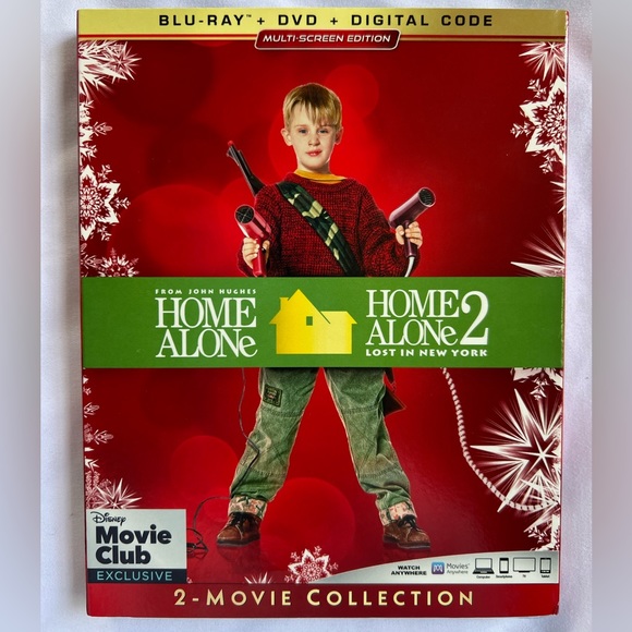 Home Alone Blu Ray 2 Movie Collection - Picture 1 of 3